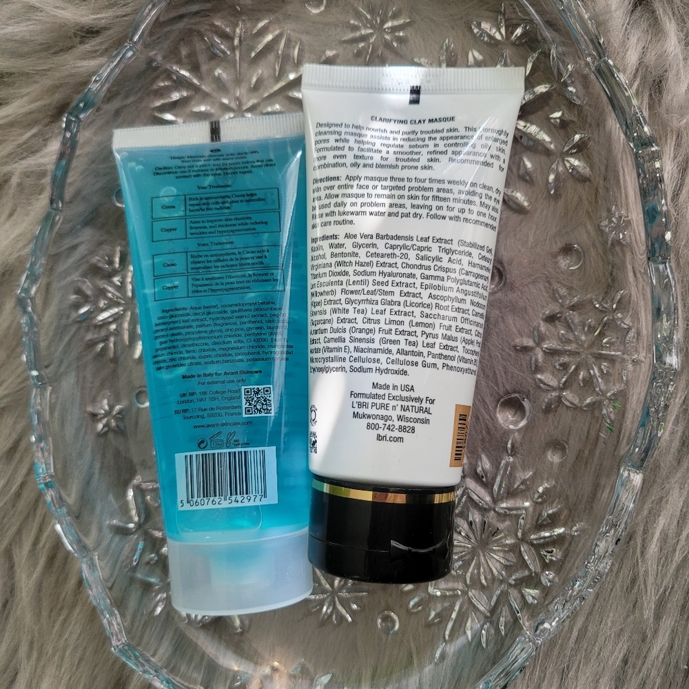 Avant cleansing gel & L'BRI clarifying masque - Picture 2 of 6